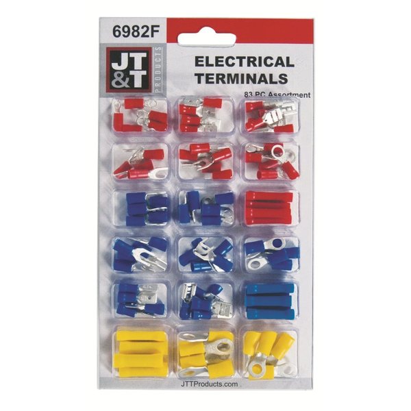 The Best Connection Terminal Assortment Kit 83Pc 6982F